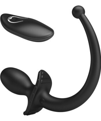 Visão alternativa de MR PLAY - VIBRADOR ANAL E PERÍNEO COM CONTROLE REMOTO SEM FIO, PRETO
