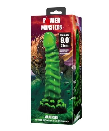 Visão alternativa de POWER MONSTERS - MANTICORE FANTASY DILDO DE SILICONE 23 CM Ø 5 CM