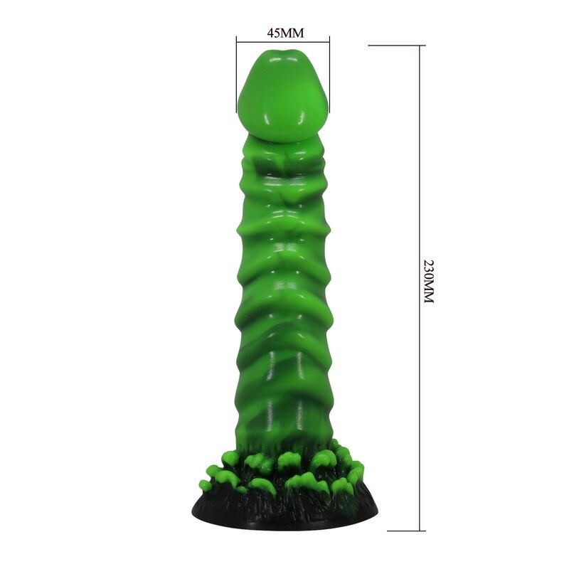POWER MONSTERS - MANTICORE FANTASY DILDO DE SILICONE 23 CM Ø 5 CM - Imagem 3