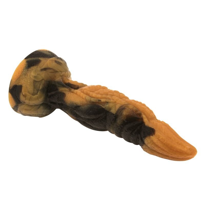POWER MONSTERS - DILDO DE SILICONE FANTASIA TIRANOSSAURO BICOLOR 20,5 CM Ø 5 CM - Image 2