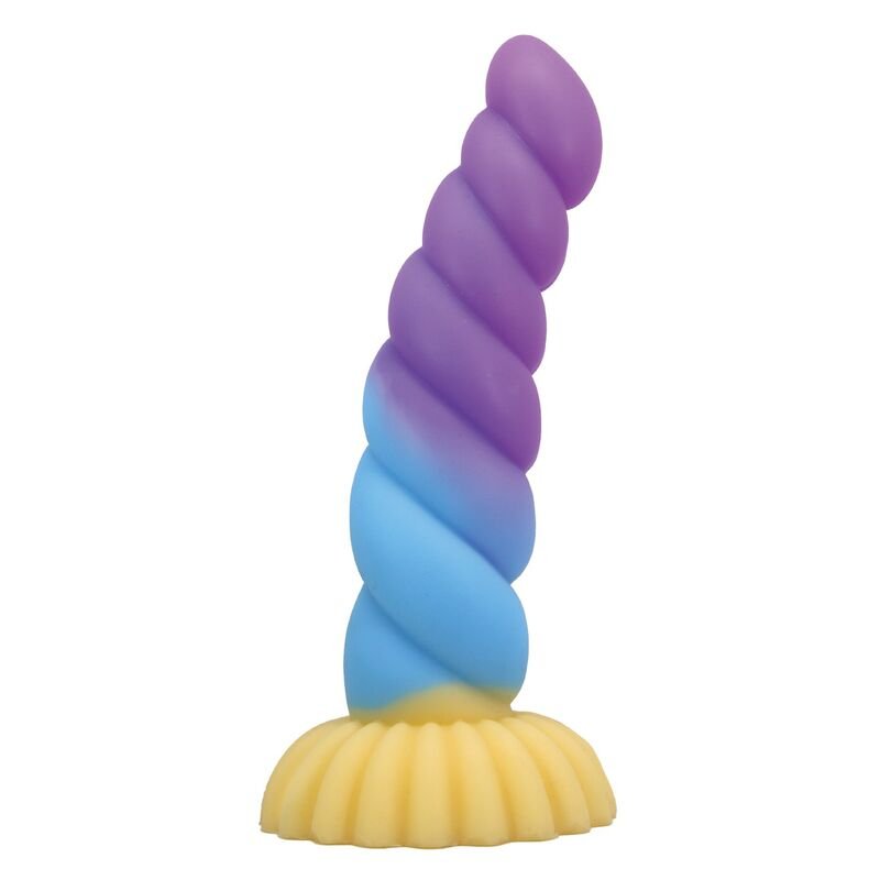 POWER MONSTERS - UNICÓRNIO TRICOLOR FANTASIA DE SILICONE 22 CM Ø 5 CM - Image 3