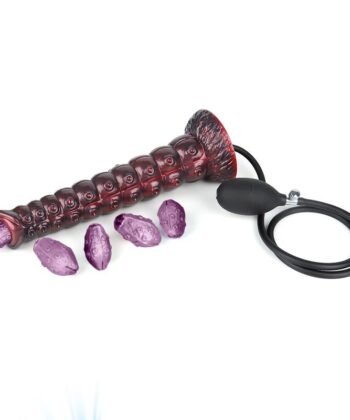Visão alternativa de POWER MONSTERS - VOIDCLAW BRUTE BICOLOR DILDO DE SILICONE INFLÁVEL FANTASIA 29 CM Ø 5,7 CM