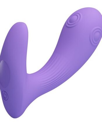 PRETTY LOVE - VIBRADOR DE DUPLA ESTIMULAÇÃO RECARREGÁVEL ANDROMEDA ROXO - Imagem 3