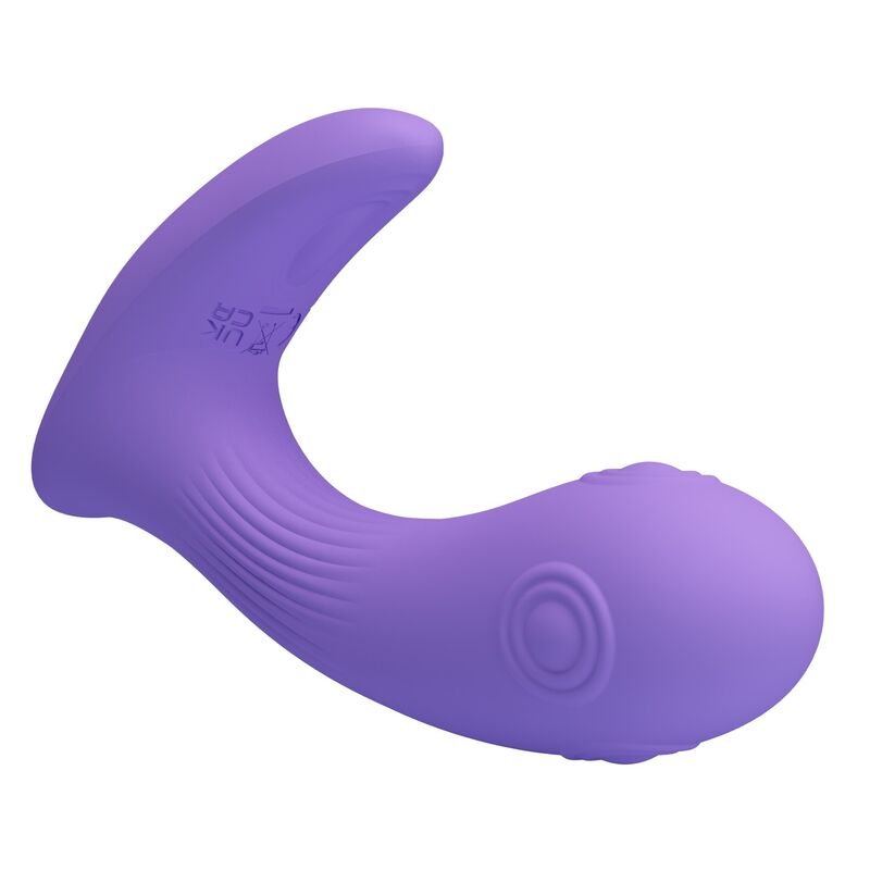 PRETTY LOVE - VIBRADOR DE DUPLA ESTIMULAÇÃO RECARREGÁVEL ANDROMEDA ROXO - Imagem 5