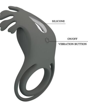 PRETTY LOVE - ANILLO VIBRADOR RECARGABLE CON ESTIMULADOR