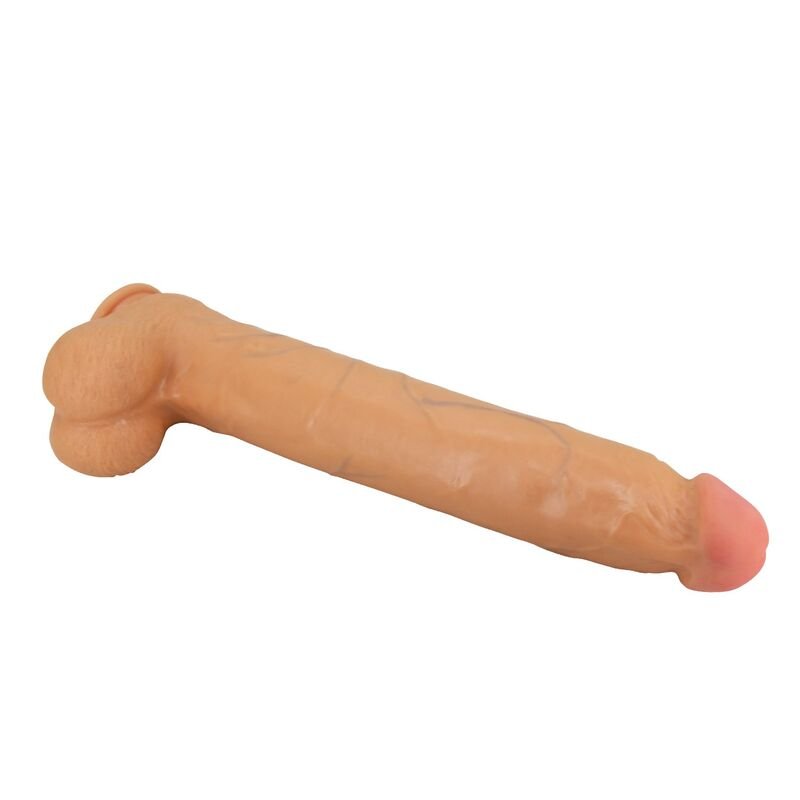 PRETTY LOVE - ANSEL DILDO REALISTA 36 CM Ø 4,8 CM TPE COR DE CARNE - Imagem 3