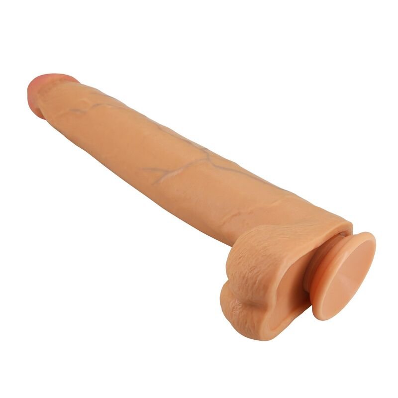 PRETTY LOVE - ANSEL DILDO REALISTA 36 CM Ø 4,8 CM TPE COR DE CARNE - Imagem 4