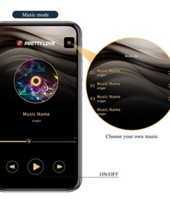 PRETTY LOVE - VIBRADOR ANAL E PERÍNEO COM CONTROLE POR APLICATIVO ANTHONY, PRETO - Imagem 2