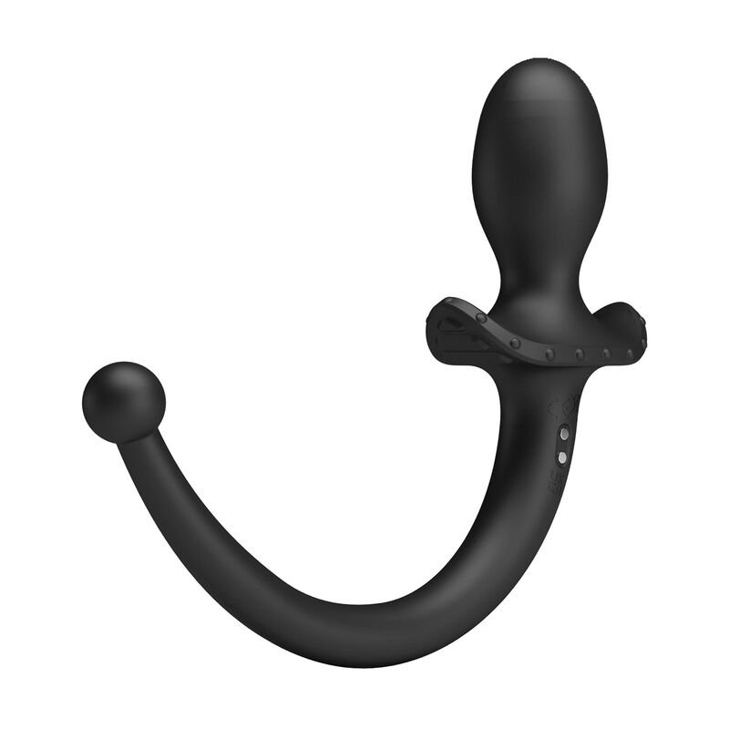PRETTY LOVE - VIBRADOR ANAL E PERÍNEO COM CONTROLE POR APLICATIVO ANTHONY, PRETO - Imagem 4