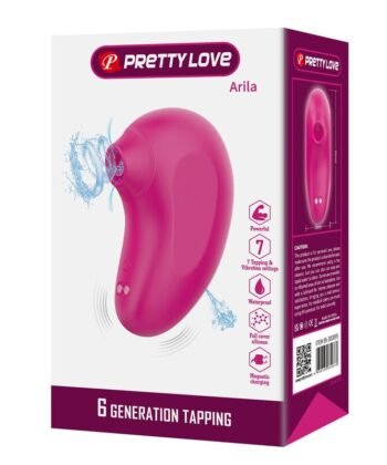 PRETTY LOVE - ARILA Estimulador Clitoriano Recarregável com Sucção e Vibração Rosa - Imagem 5