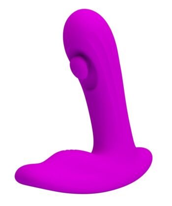 PRETTY LOVE - MASSAGEADOR DE PRÓSTATA RECARREGÁVEL BAUER COM 12 MODOS - ROXO
