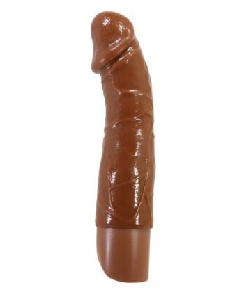 PRETTY LOVE - VIBRADOR REALISTA DONALD 19,5 CM Ø 4 CM MARROM - Imagem 2