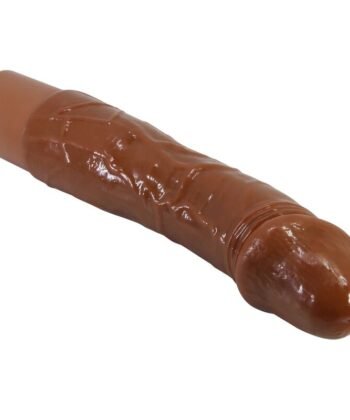 PRETTY LOVE - VIBRADOR REALISTA DONALD 19,5 CM Ø 4 CM MARROM - Imagem 3