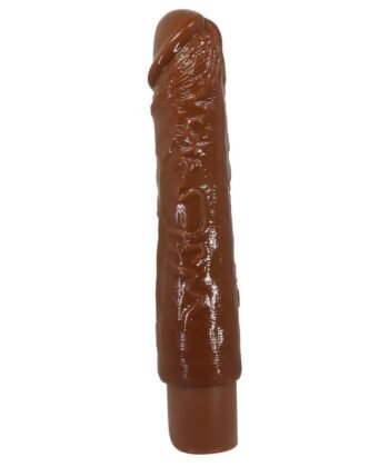 PRETTY LOVE - VIBRADOR REALISTA DUKE 23,5 CM Ø 4,8 CM MARROM - Imagem 5