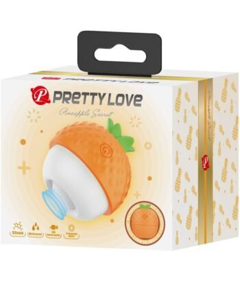 PRETTY LOVE - ESTIMULADOR CLITORAL CON SUCCIÓN Y GOLPETEOS RECARGABLE NARANJA - Imagem 4