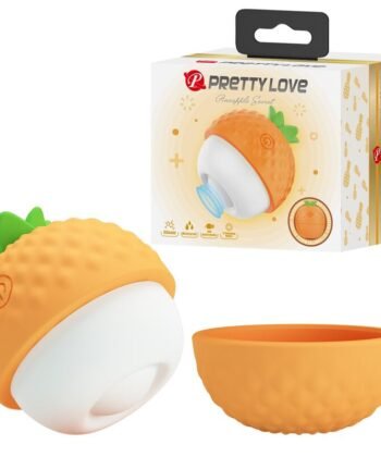 PRETTY LOVE - ESTIMULADOR CLITORAL CON SUCCIÓN Y GOLPETEOS RECARGABLE NARANJA - Imagem 3