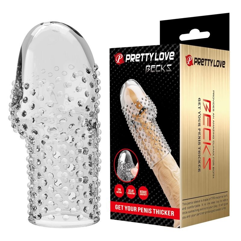 PRETTY LOVE - CAPA PENIANA PARA NERD: DEIXE SEU PÊNIS MAIS GROSSO E TRANSPARENTE - Imagem 2