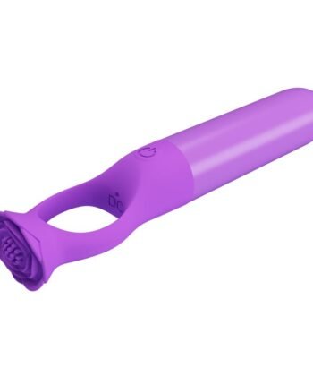 PRETTY LOVE - MINI VIBRADOR MASSAGEADOR RECARREGÁVEL GIANA ROXO - Imagem 4