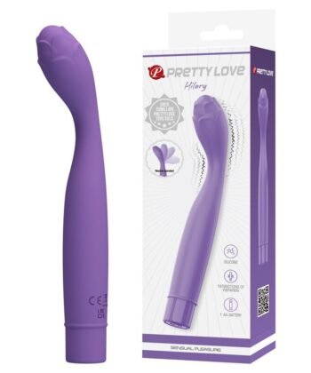 PRETTY LOVE - VIBRADOR HENRY FLEXÍVEL PARA PONTO G ROXO - Imagem 2