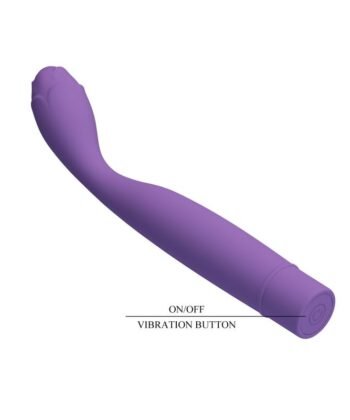 PRETTY LOVE - VIBRADOR HENRY FLEXÍVEL PARA PONTO G ROXO - Imagem 3