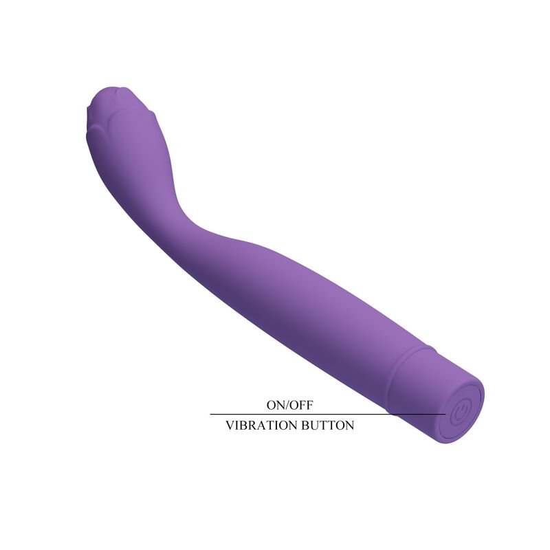 PRETTY LOVE - VIBRADOR HENRY FLEXÍVEL PARA PONTO G ROXO - Imagem 3