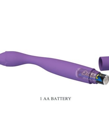 PRETTY LOVE - VIBRADOR HENRY FLEXÍVEL PARA PONTO G ROXO - Imagem 4
