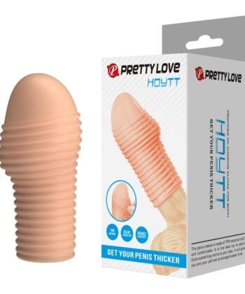PRETTY LOVE - CAPA PARA PÊNIS HOTTT PARA AUMENTAR O AUMENTO DO VALOR DO SEU PÊNIS - COR NATURAL - Imagem 2