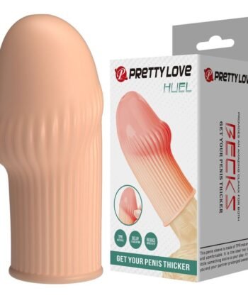 PRETTY LOVE - CAPA PENIANA HUEL PARA DEIXAR SEU PÊNIS MAIS GROSSO E COM A COR DA PELE - Imagem 3