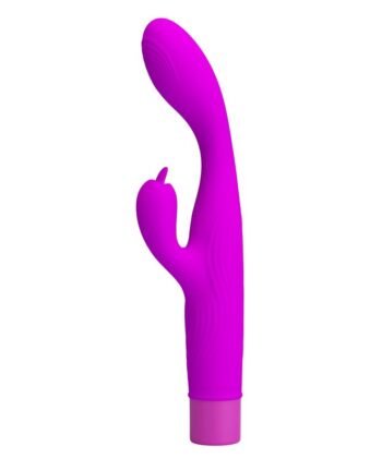 PRETTY LOVE - VIBRADOR JENE COM DUPLA ESTIMULAÇÃO DO PONTO G E DO CLITÓRIS - ROXO