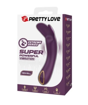 PRETTY LOVE - VIBRADOR RECARREGÁVEL KENYELL COM 10 FUNÇÕES - ROXO - Imagem 3