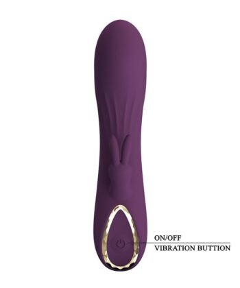 PRETTY LOVE - VIBRADOR COELHO RECARREGÁVEL LANDYN COM 10 FUNÇÕES - ROXO - Imagem 4
