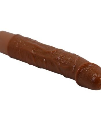 PRETTY LOVE - VIBRADOR REALISTA LEONARDO 20 CM Ø 4 CM MARROM - Imagem 3