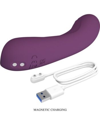 PRETTY LOVE - VIBRADOR RECARREGÁVEL LLOYDE COM 10 FUNÇÕES - ROXO - Imagem 2