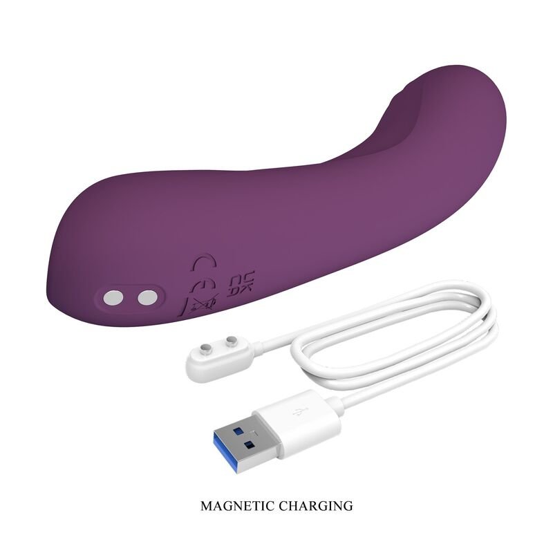 PRETTY LOVE - VIBRADOR RECARREGÁVEL LLOYDE COM 10 FUNÇÕES - ROXO - Imagem 2