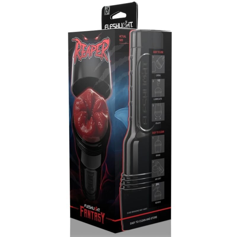 FLESHLIGHT FANTASY - REAPER STROKER MASTURBADOR MASCULINO REALISTA - Imagem 2