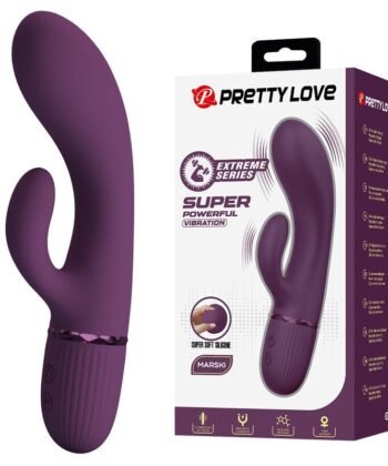 PRETTY LOVE - MARGIE VIBRADOR COELHO RECARREGÁVEL COM 10 FUNÇÕES ROXO - Image 2