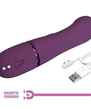 PRETTY LOVE - MARGIE VIBRADOR COELHO RECARREGÁVEL COM 10 FUNÇÕES ROXO - Image 5