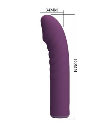 PRETTY LOVE - VIBRADOR RECARREGÁVEL RYLAND COM 10 FUNÇÕES - ROXO - Imagem 3