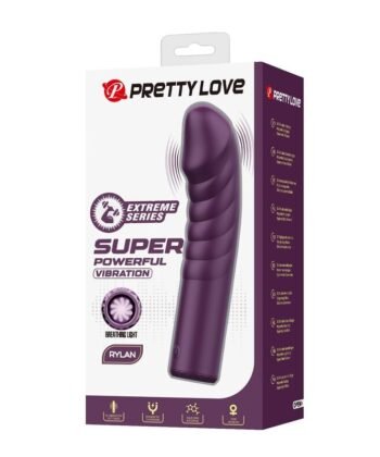 PRETTY LOVE - VIBRADOR RECARREGÁVEL RYLAND COM 10 FUNÇÕES - ROXO - Imagem 2
