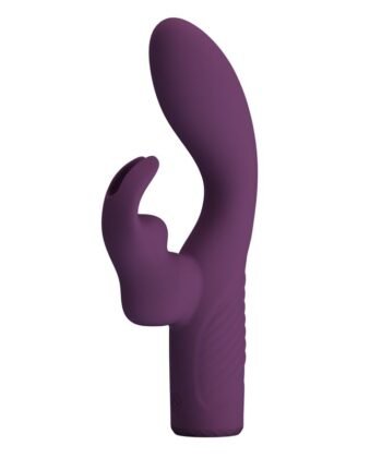 PRETTY LOVE - VIBRADOR COELHO RECARREGÁVEL OLIVIA COM 10 FUNÇÕES