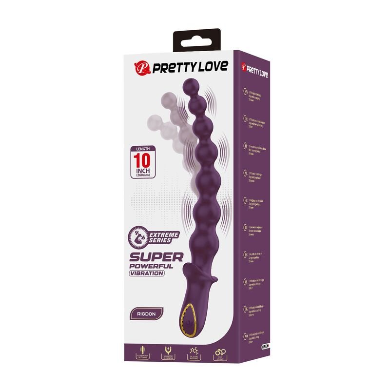 PRETTY LOVE - MADISON VIBRADOR ANAL RECARREGÁVEL COM 10 FUNÇÕES - Image 5