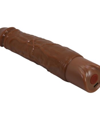 PRETTY LOVE - VIBRADOR REALISTA OWEN 22,5 CM Ø 4,5 CM MARROM