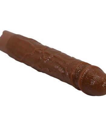 PRETTY LOVE - VIBRADOR REALISTA OWEN 22,5 CM Ø 4,5 CM MARROM - Imagem 2