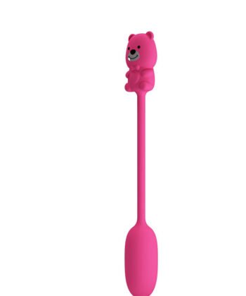 PRETTY LOVE - VIBRADOR BULLET RECARREGÁVEL OLSON COM CONTROLE REMOTO COM FIO ROSA - Imagem 2