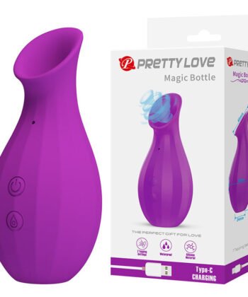 PRETTY LOVE - GARRAFA MÁGICA Estimulador Clitoriano Recarregável por Sucção - Roxo - Image 3