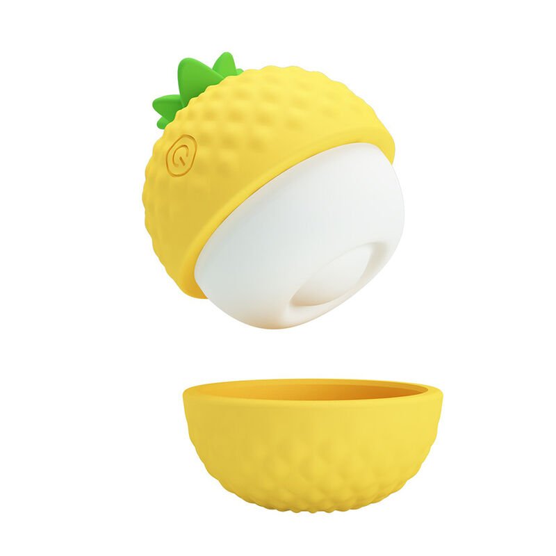 PRETTY LOVE - ESTIMULADOR CLITORIANO RECARREGÁVEL COM SUCÇÃO E IMPULSÃO AMARELO - Imagem 4