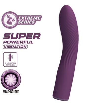 PRETTY LOVE - VIBRADOR RECARREGÁVEL KISSELL COM 10 FUNÇÕES - ROXO