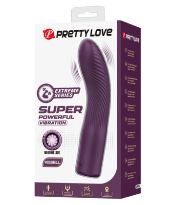PRETTY LOVE - VIBRADOR RECARREGÁVEL KISSELL COM 10 FUNÇÕES - ROXO - Imagem 5