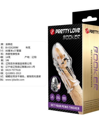 PRETTY LOVE - CAPA PENIANA ROCKER PARA AUMENTAR A ESPESSURA DO SEU PÊNIS TRANSPARENTE - Imagem 5
