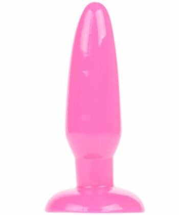 BAILE - PLUG ANAL PEQUENO ROSA 15 CM